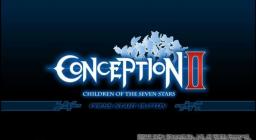 Conception II: Children of the Seven Stars Title Screen